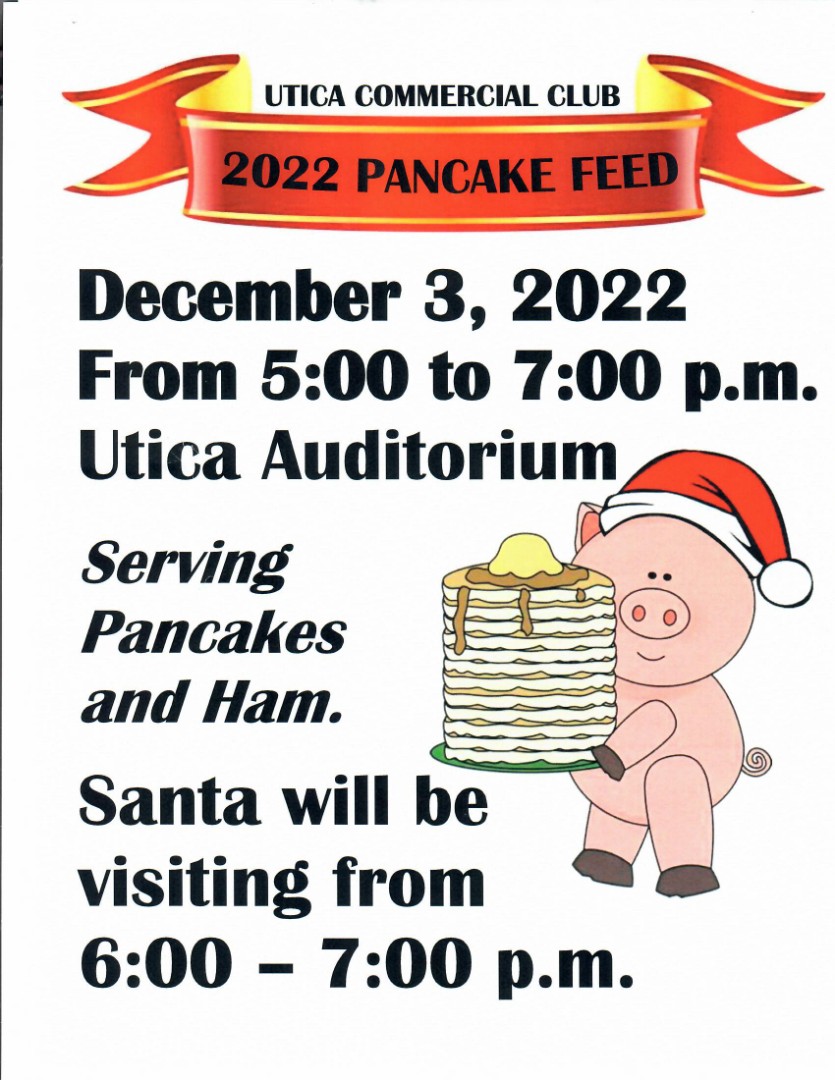 Village of Utica Pancake Feed